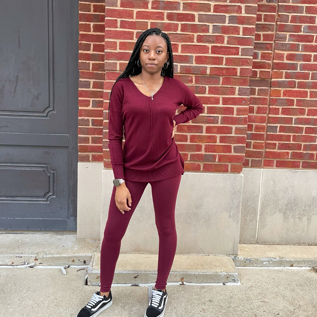 Sweater leggings best sale set